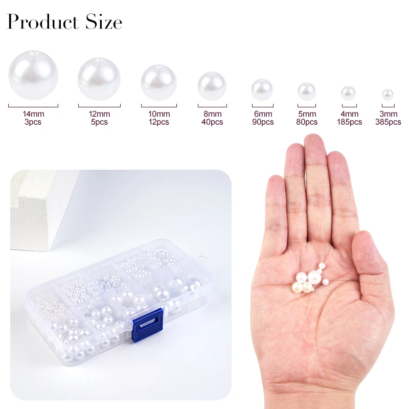 800pcs Artificial Faux Pearl R – Resin Crafts Diy recenzja i cena