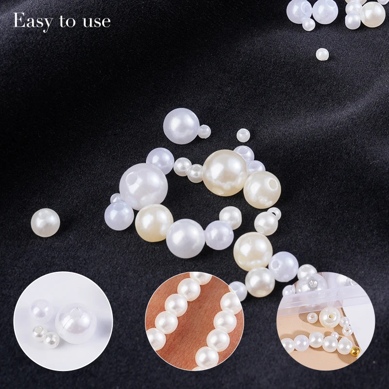800pcs Artificial Faux Pearl R – Resin Crafts Diy recenzja i cena