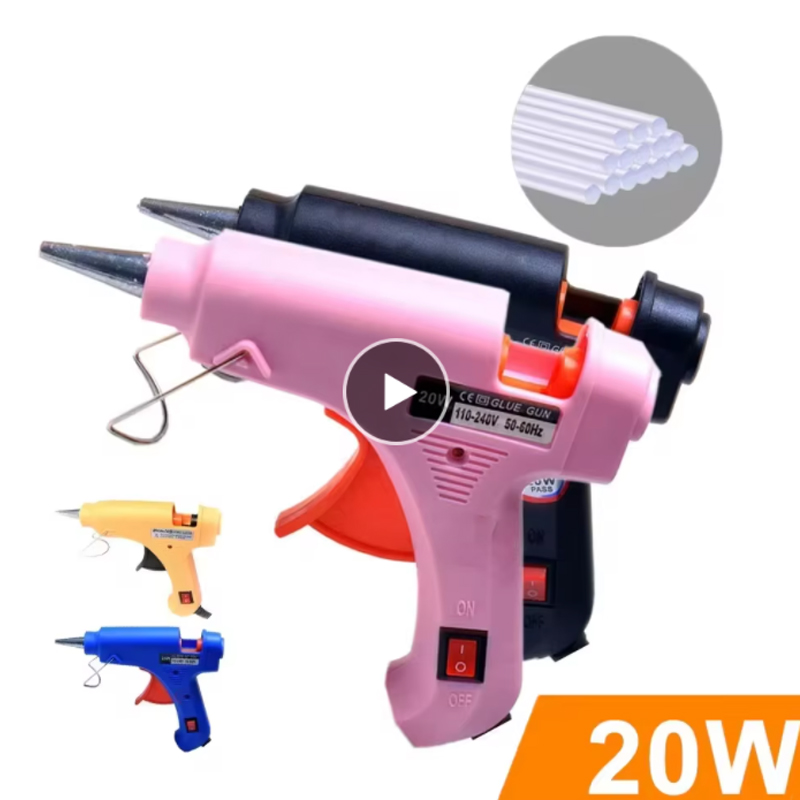 20W EU Plug glue gun.30pcs/10p – Heat Gun Small recenzja i cena