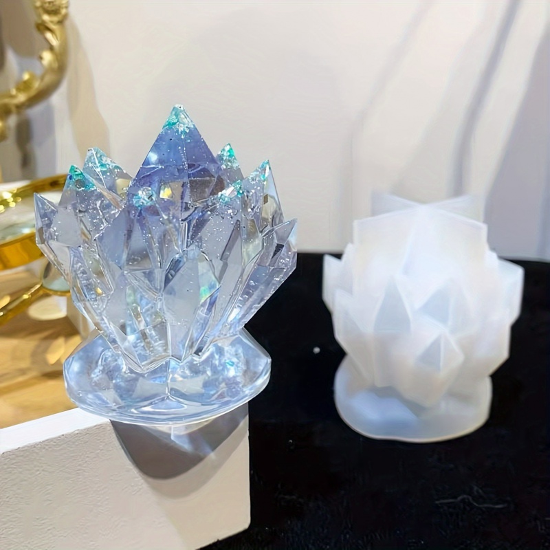 1pcCrystal Cluster Decorative  – Serving Tray Mold recenzja i cena