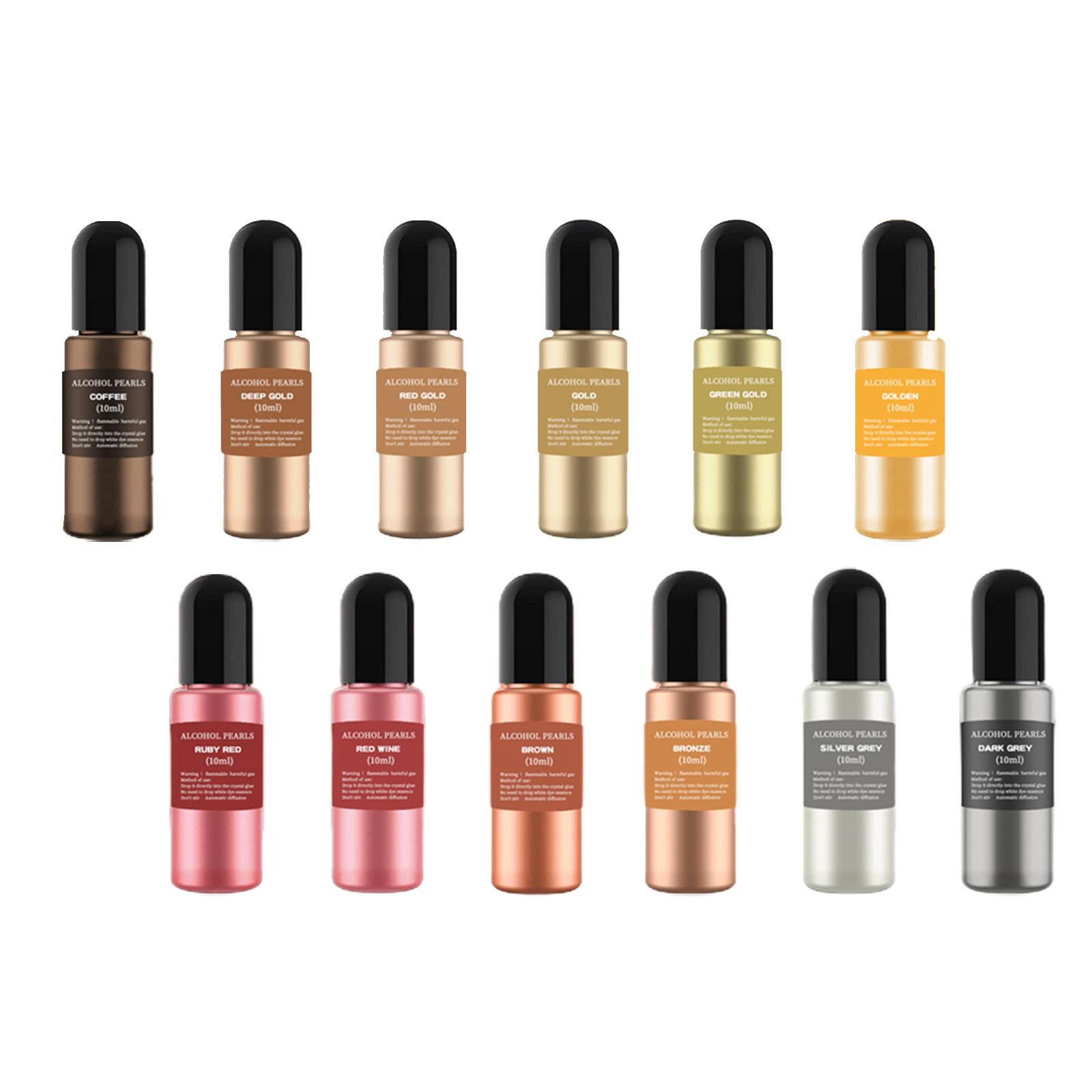 12 Bottles Metallic Alcohol In – Resin Dye Alcohol recenzja i cena