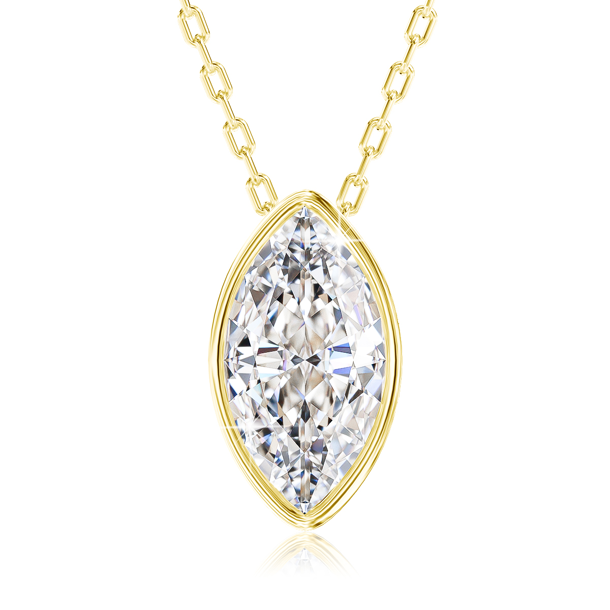 14K Gold Filled Bezel Set Marq – Bezels Set Pendant recenzja i cena