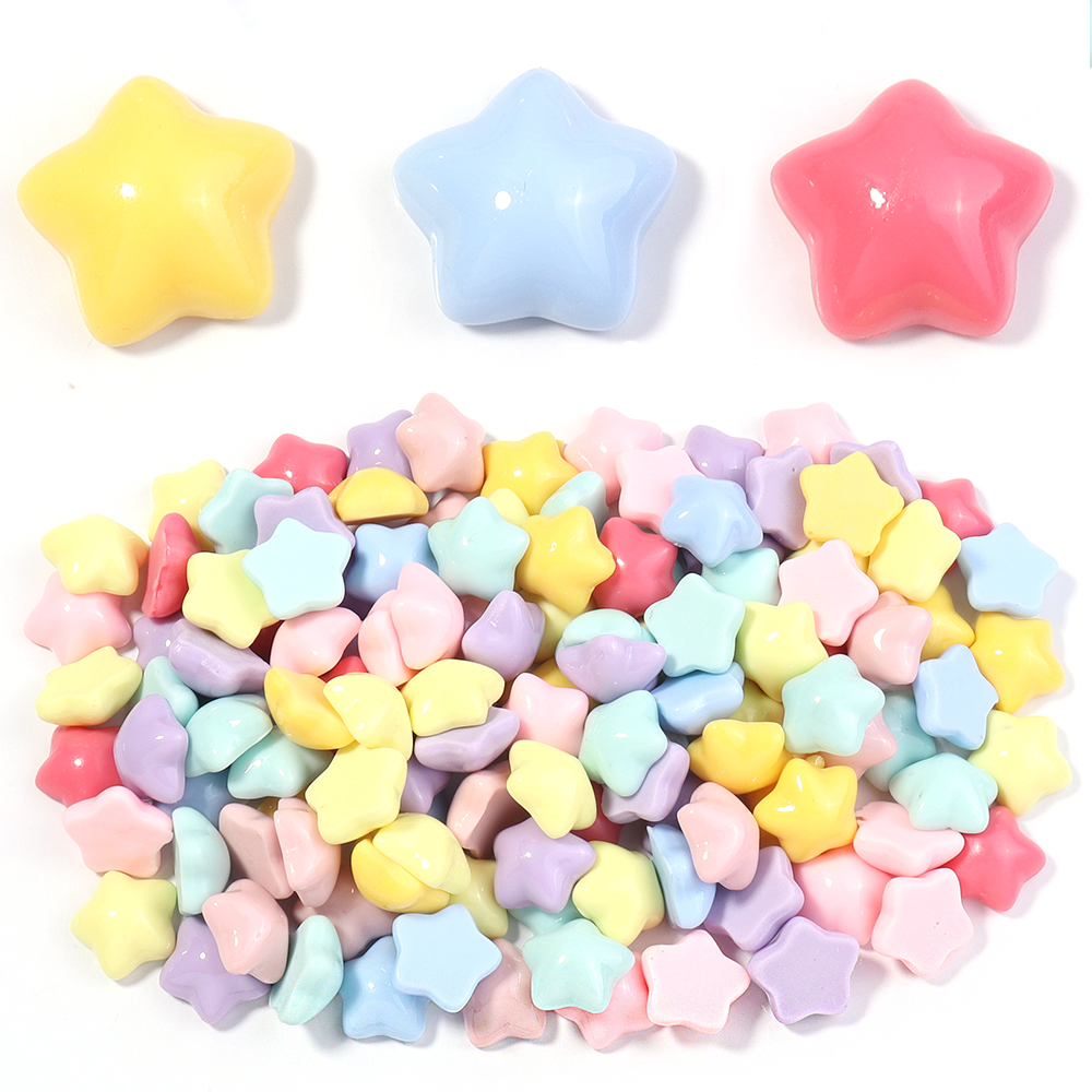 50pcs/lot 16mm Colorful Star R – Resin Crafts recenzja i cena