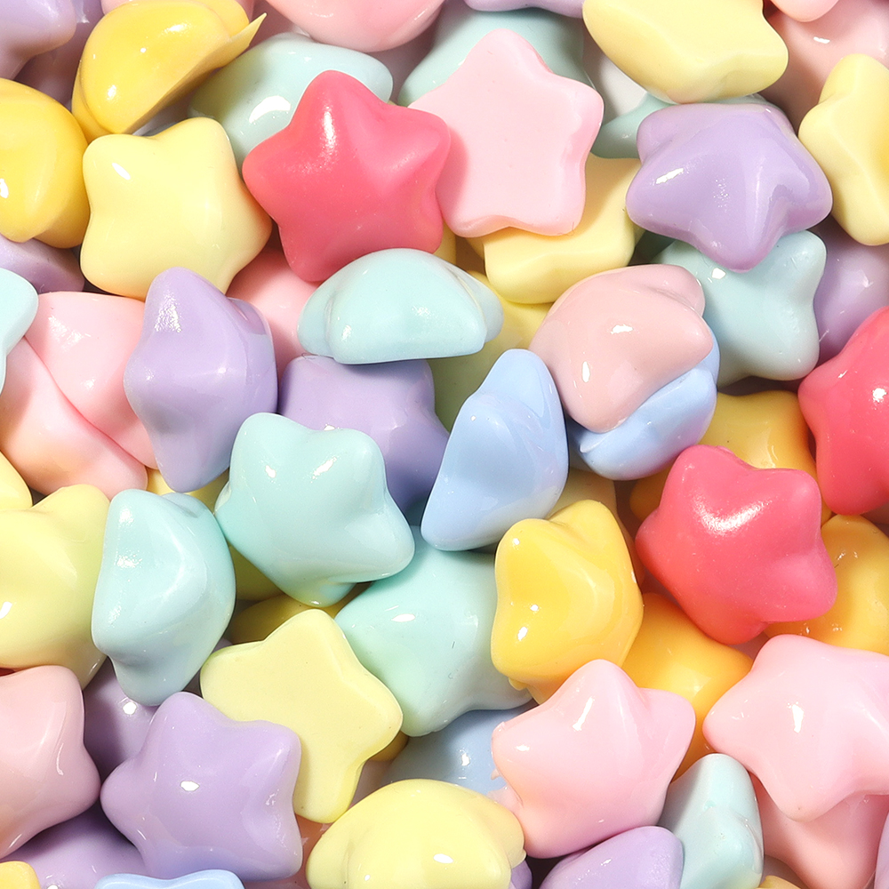 50pcs/lot 16mm Colorful Star R – Resin Crafts recenzja i cena