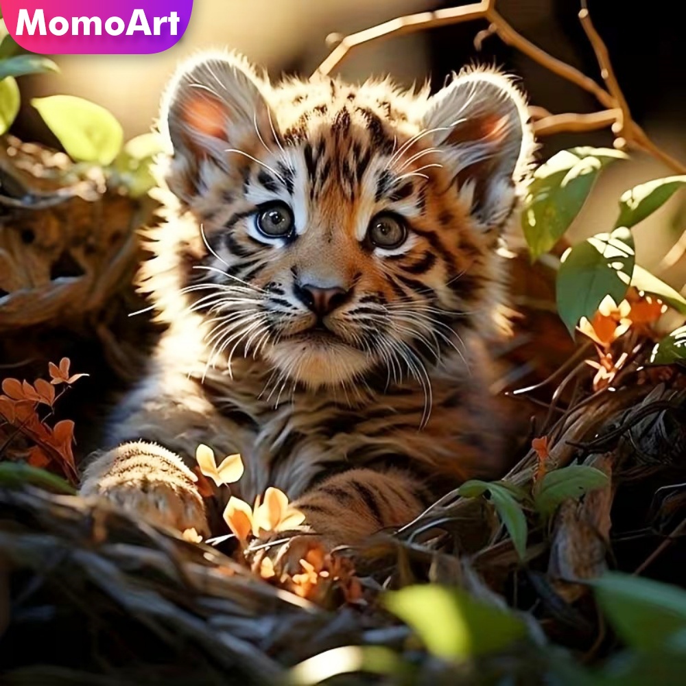 Momoart Diamond Painting Tiger – Resin Craft For Beginners recenzja i cena