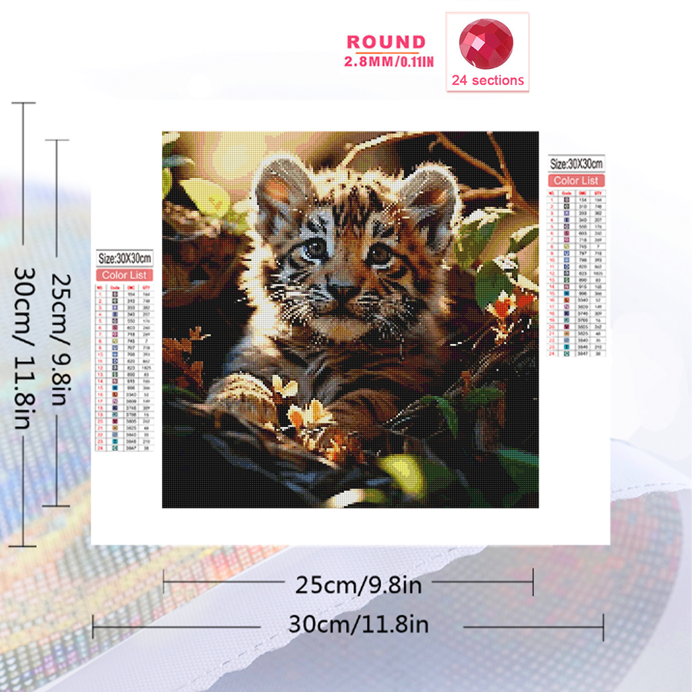 Momoart Diamond Painting Tiger – Resin Craft For Beginners recenzja i cena