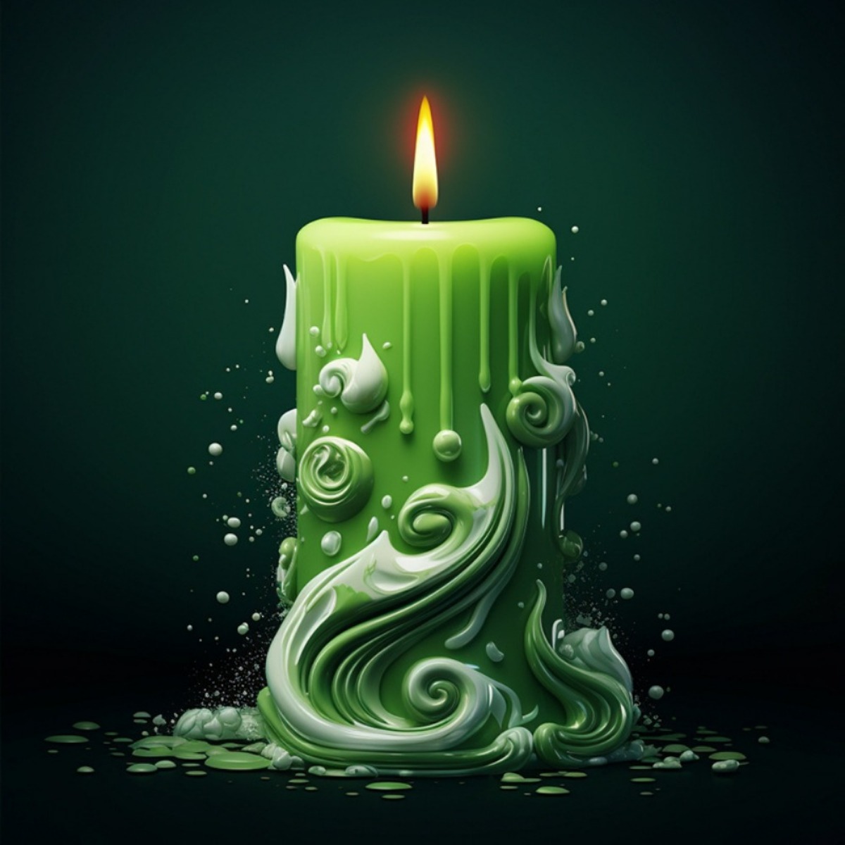 geometry Carved Cylindrical Si – Resin Ocean Wave Mold recenzja i cena