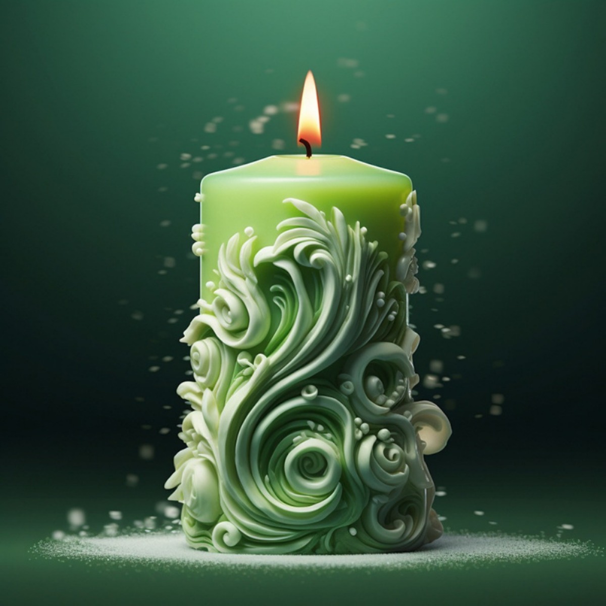 geometry Carved Cylindrical Si – Resin Ocean Wave Mold recenzja i cena