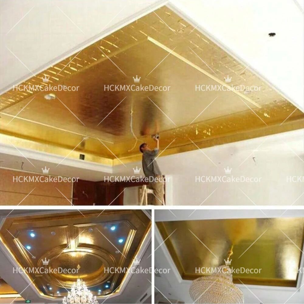 100pcs Imitation Gold Foil She – Gold Foil Flakes recenzja i cena