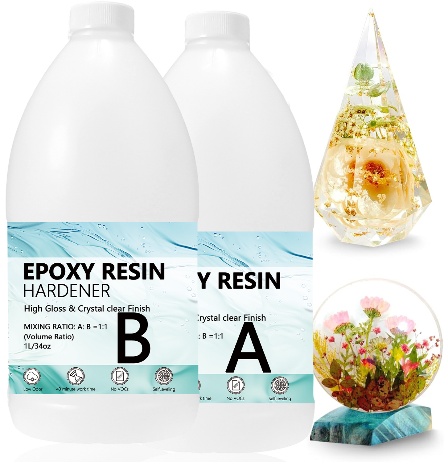 Epoxy Resin Kits Set, Art Kit  – Resin Craft For Beginners recenzja i cena