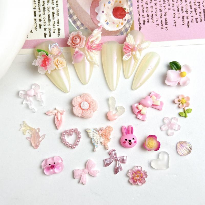 Random Mixed Sweet Pink Bow Na – Resin Craft Ideas recenzja i cena