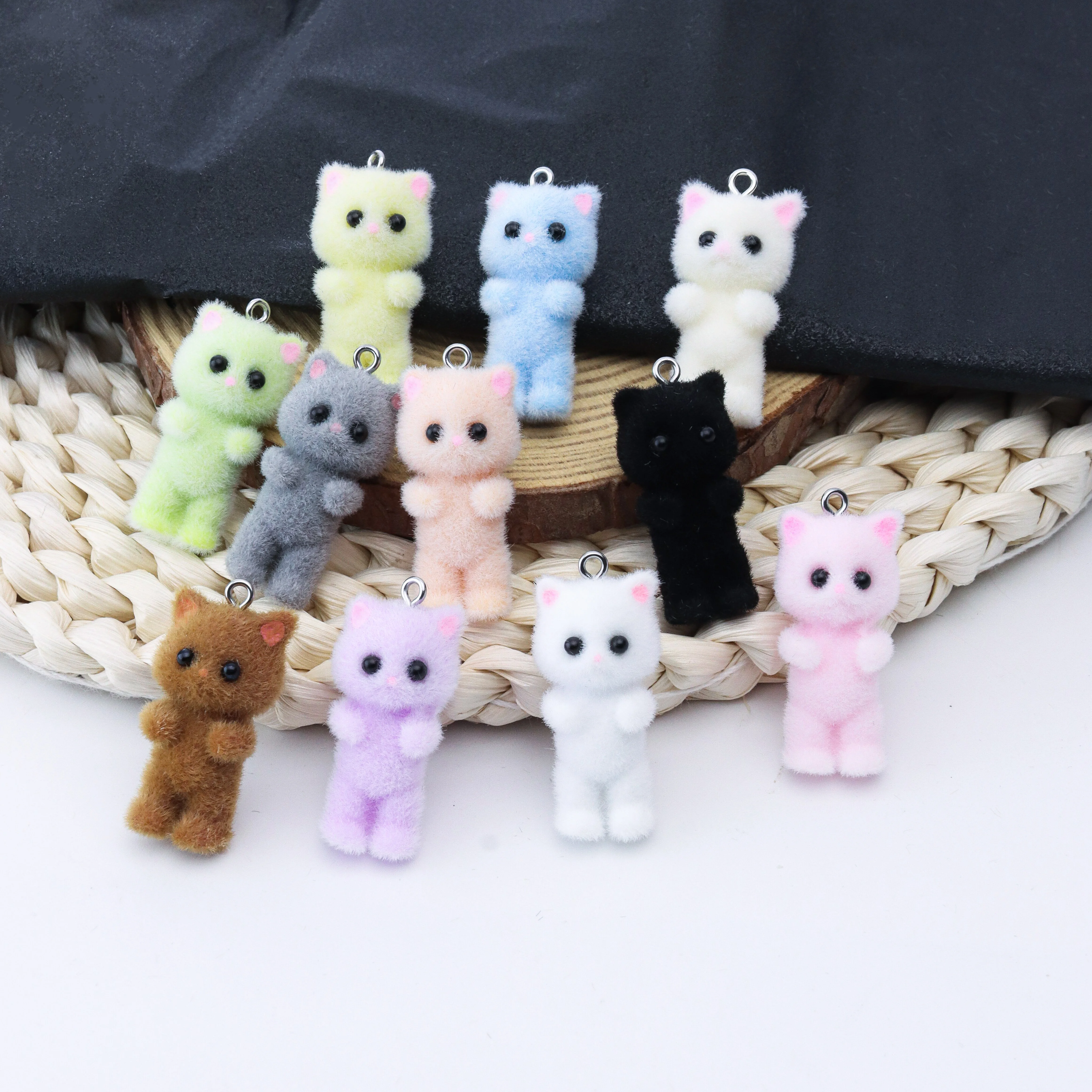 33PCS Cat Pendant Kawaii 3D Fl – Resin Craft Projects recenzja i cena