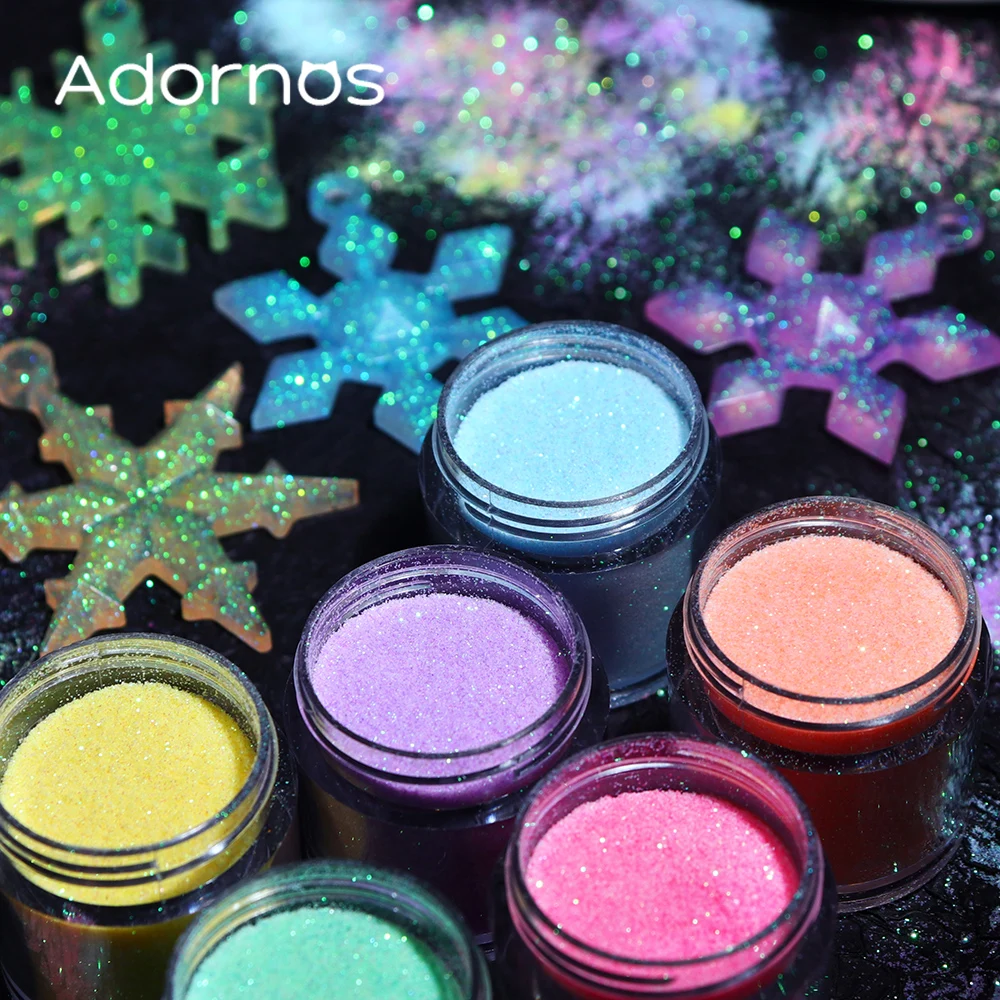Iridescent Glitter Sugar Powde – Resin Pigment Set recenzja i cena