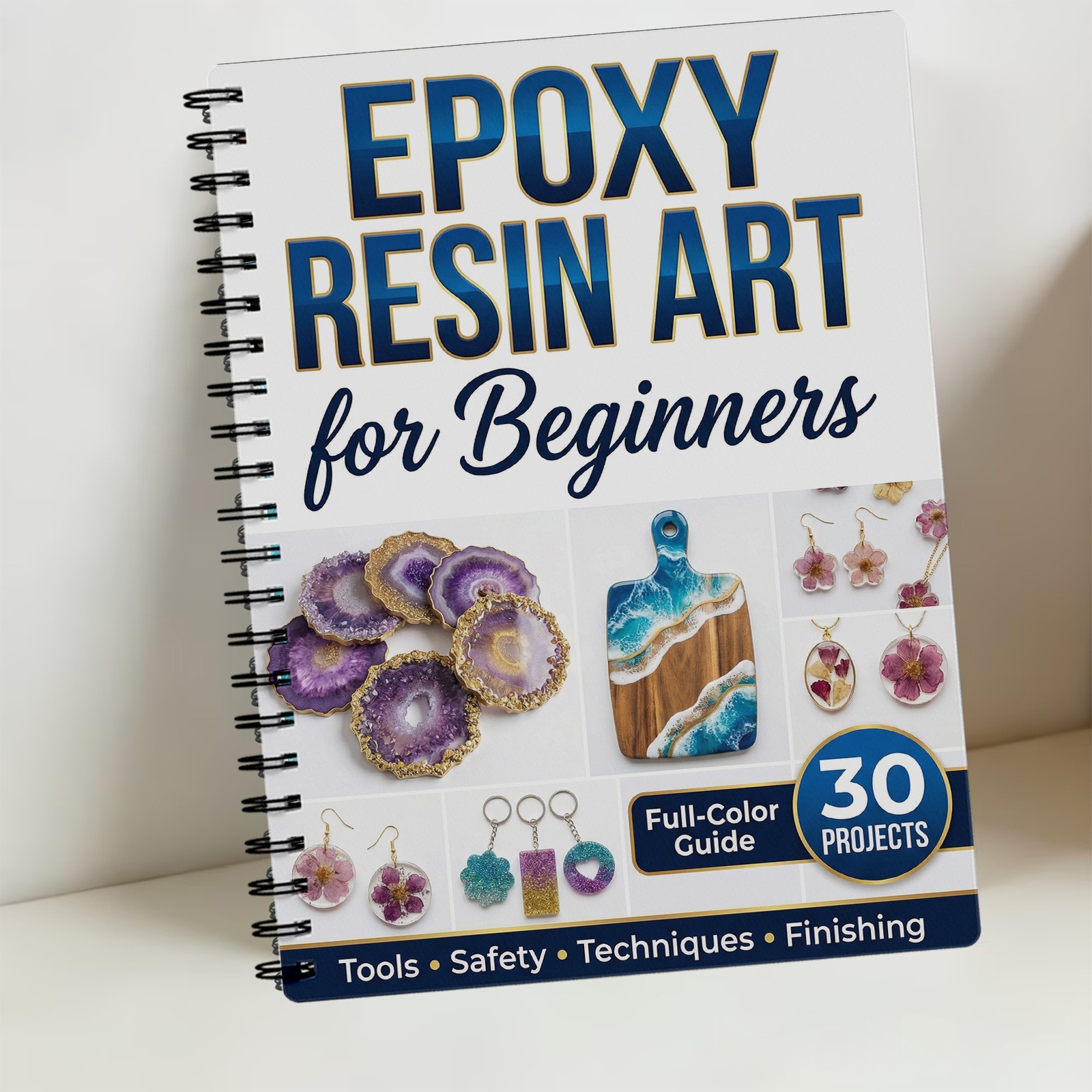 Epoxy Resin Art Book Guide Lea – Resin Craft For Beginners recenzja i cena