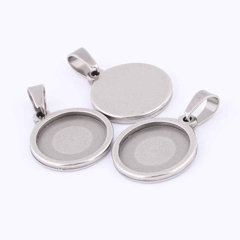 10pcs 15mm Round Cabochon Base – Bezels Set Pendant recenzja i cena