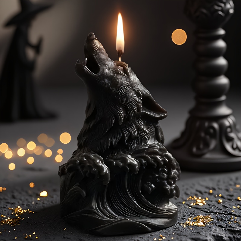 Dramatic Wolf and Ocean Wave C – Resin Ocean Wave Mold recenzja i cena