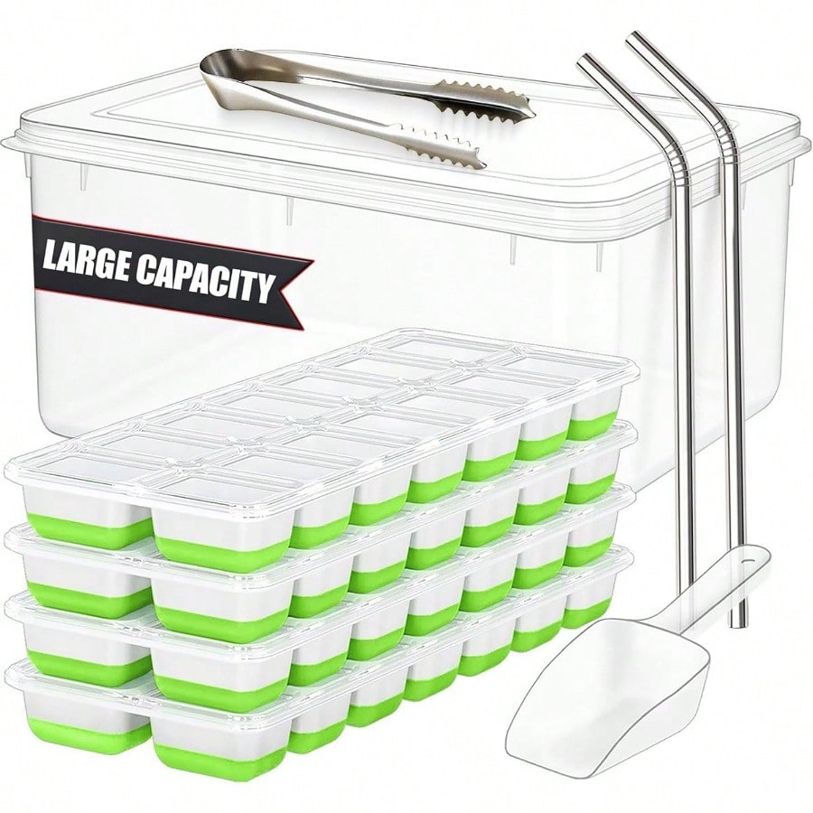 56pcs Tray With Lid And Bin –  – Silicone Mold Tray recenzja i cena