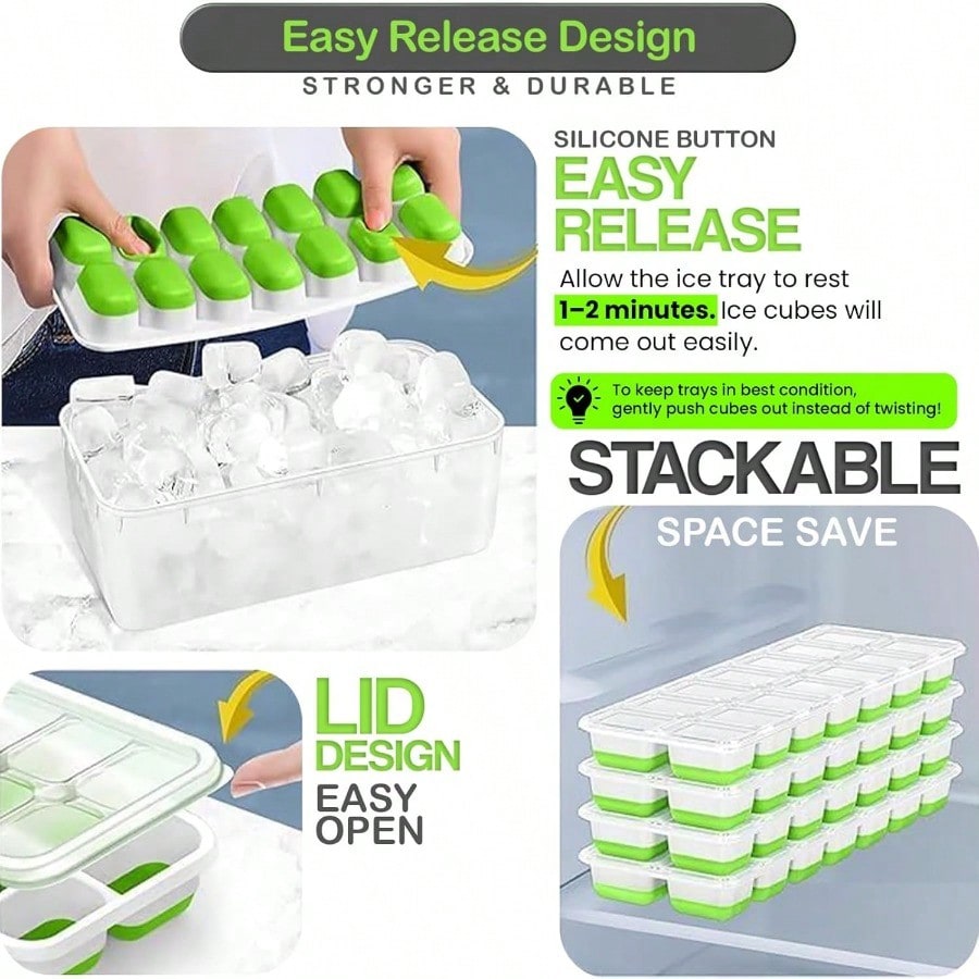 56pcs Tray With Lid And Bin –  – Silicone Mold Tray recenzja i cena