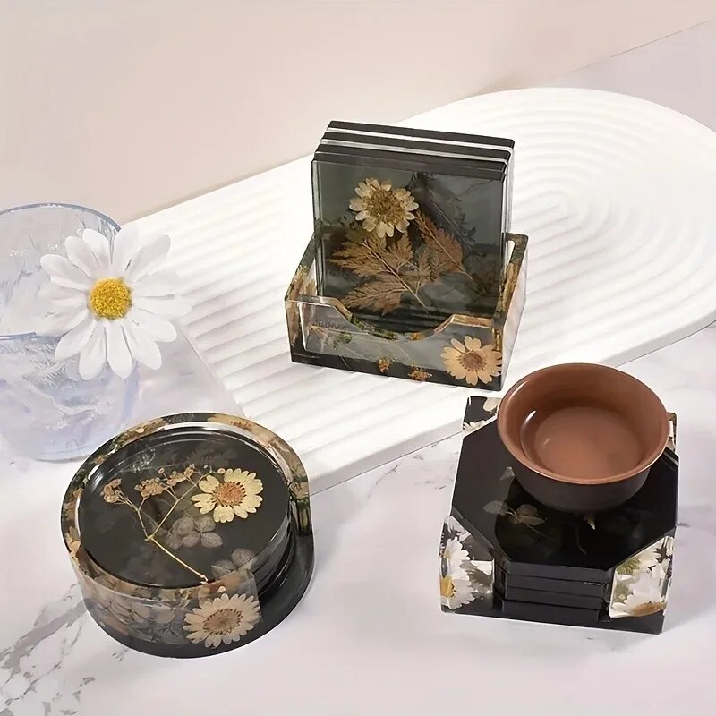 Coaster Resin Molds Set Includ – Serving Tray Mold recenzja i cena