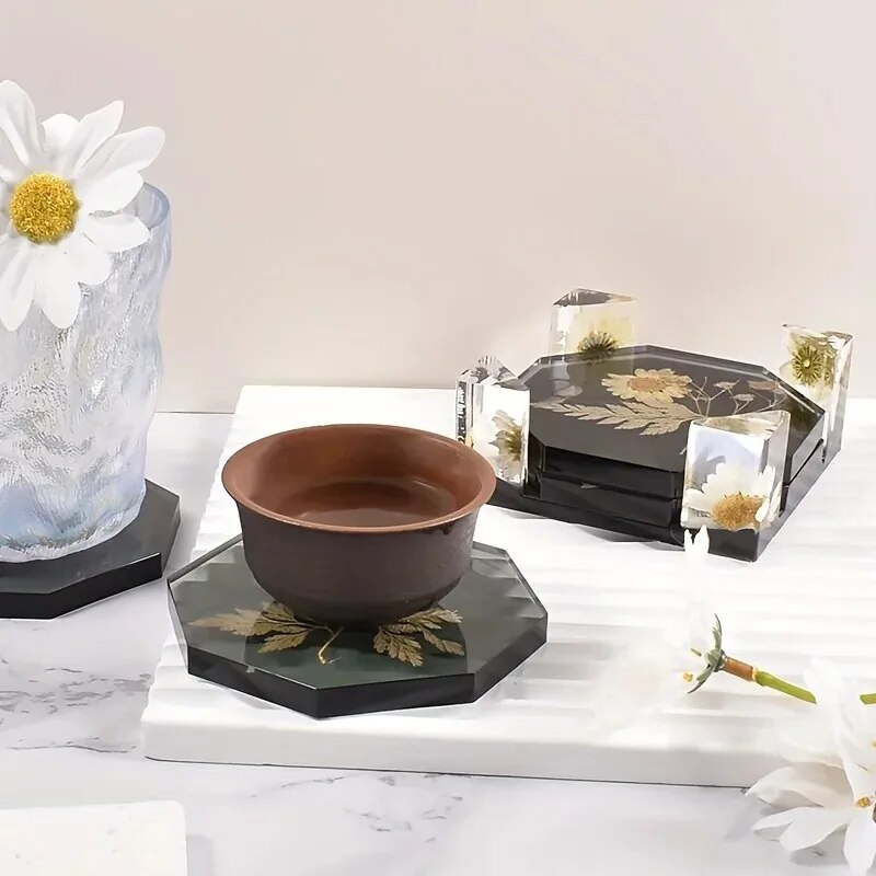 Coaster Resin Molds Set Includ – Serving Tray Mold recenzja i cena