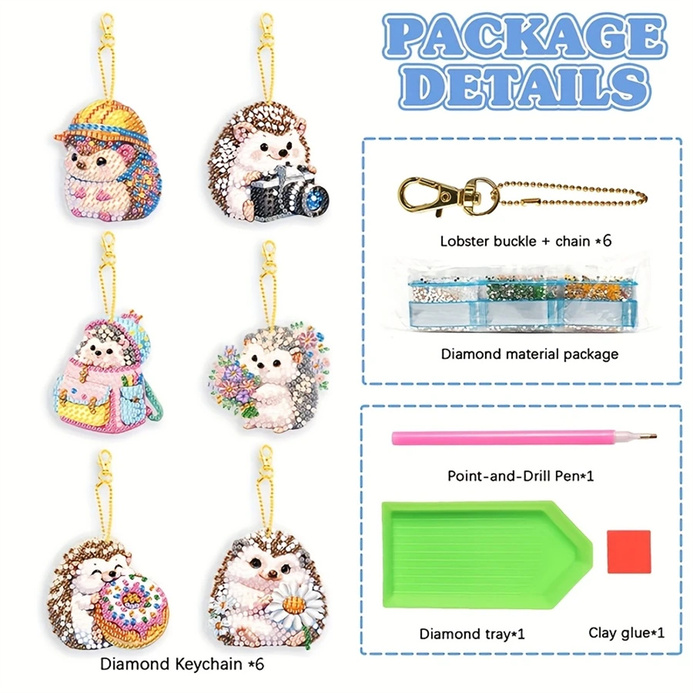 DIY Diamond Painting Keychains – Resin Craft For Beginners recenzja i cena