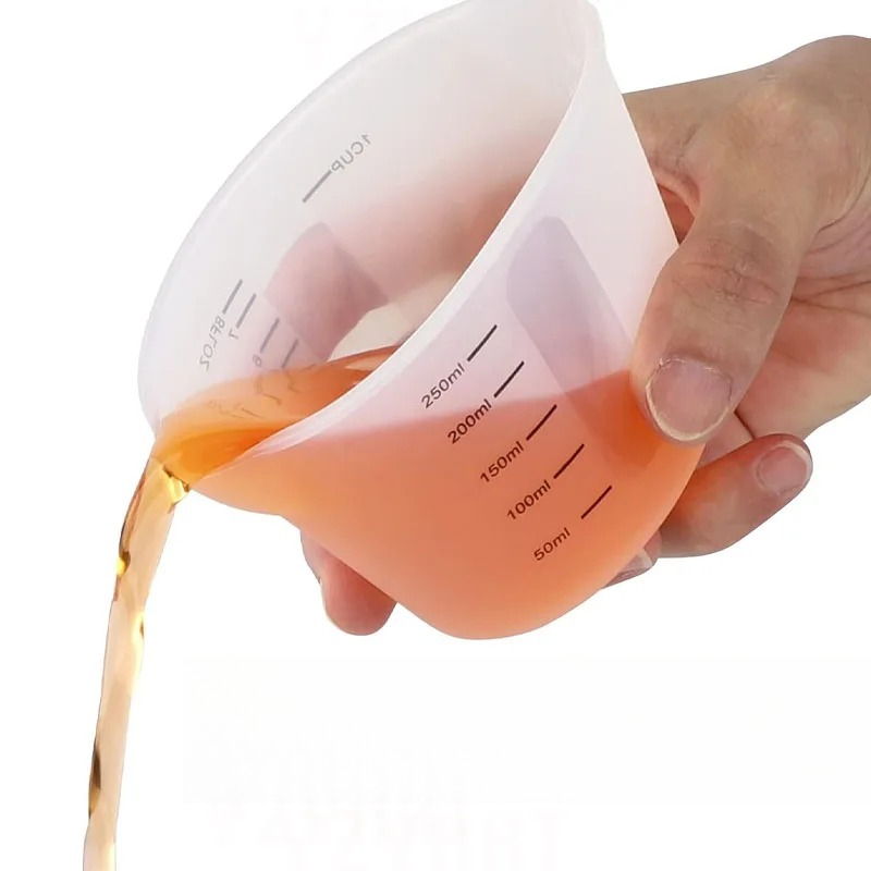 1pc Creative Simple 500ml /250 – Mixing Cup Silicone recenzja i cena