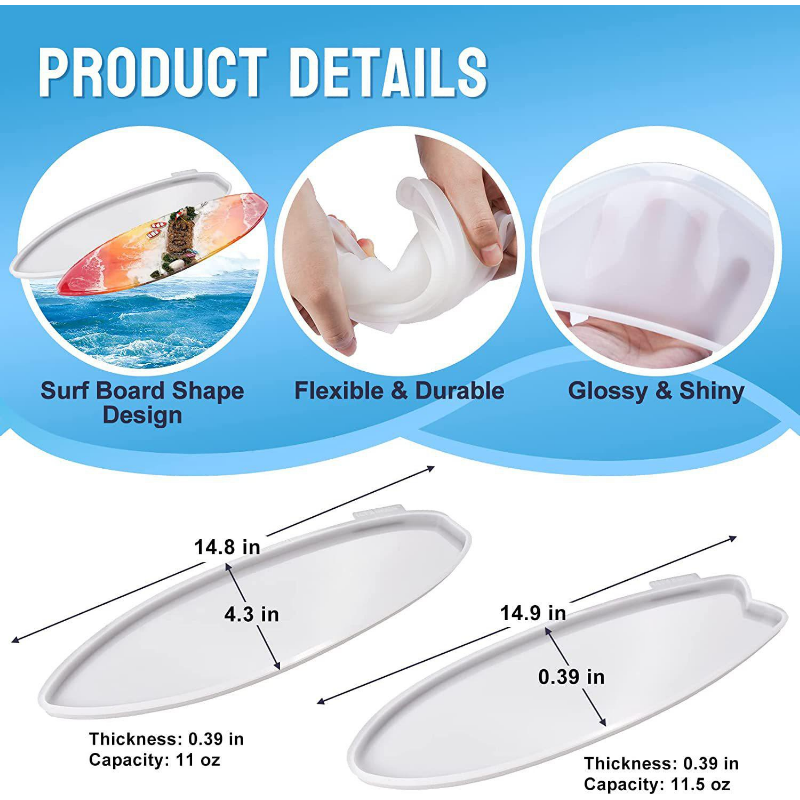 Surfboard Resin Tray Molds Sur – Resin Ocean Wave Mold recenzja i cena