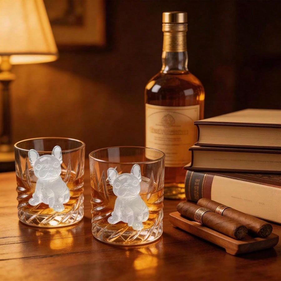3D French Bulldog Cube Molds 2 – Silicone Mold Tray recenzja i cena