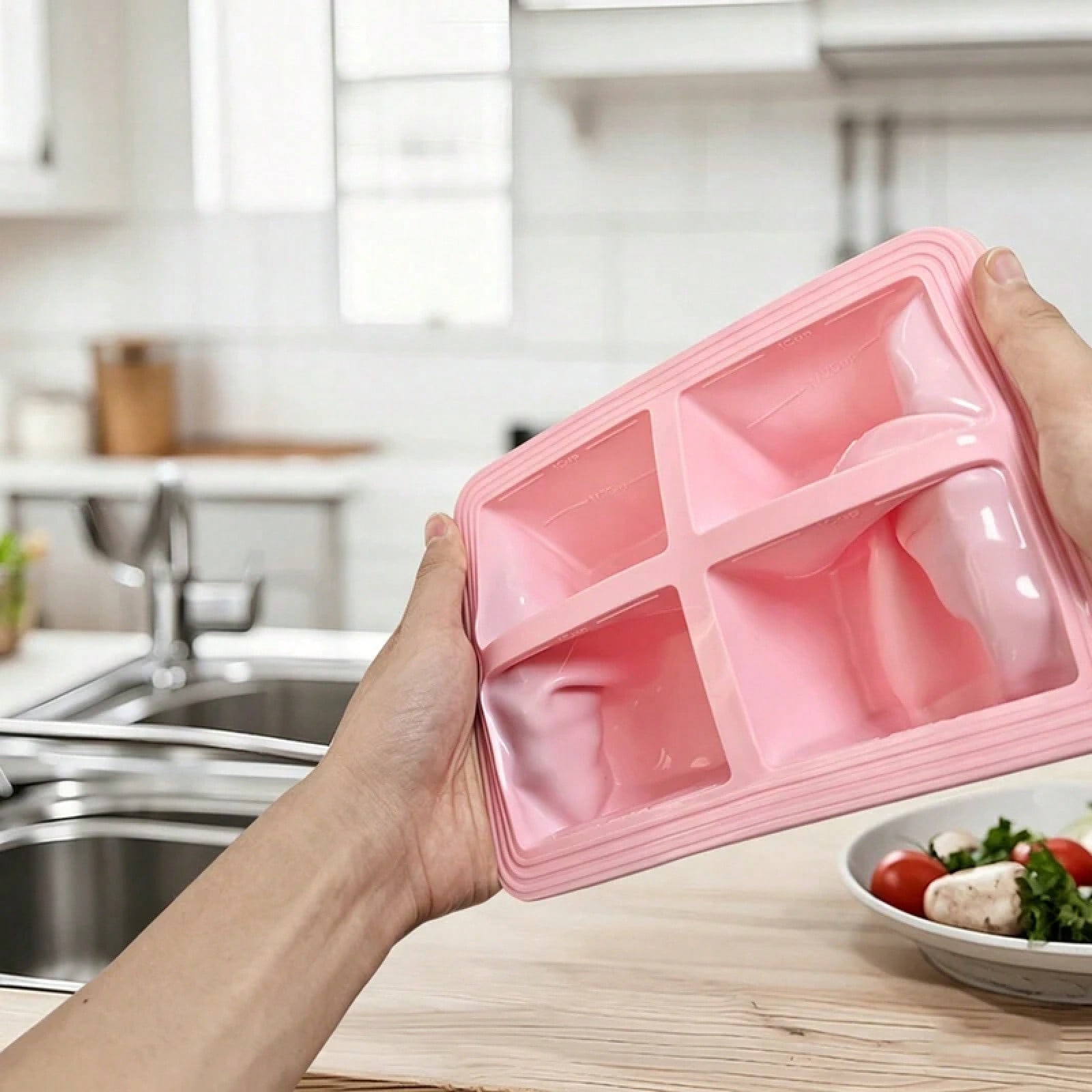 Reusable Silicone Soup Freezer – Silicone Mold Tray recenzja i cena