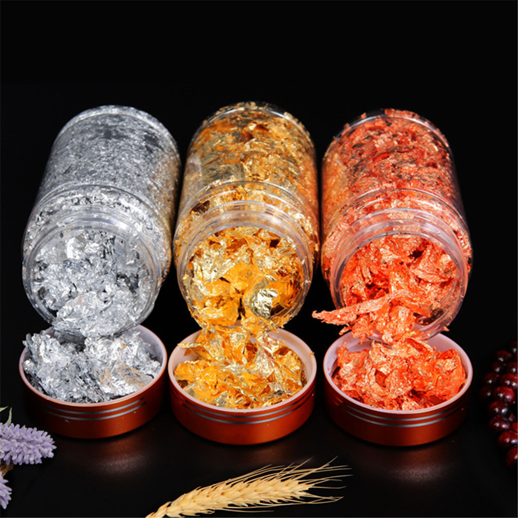 Shiny Genuine Gold Leaf Schabi – Gold Foil Flakes recenzja i cena