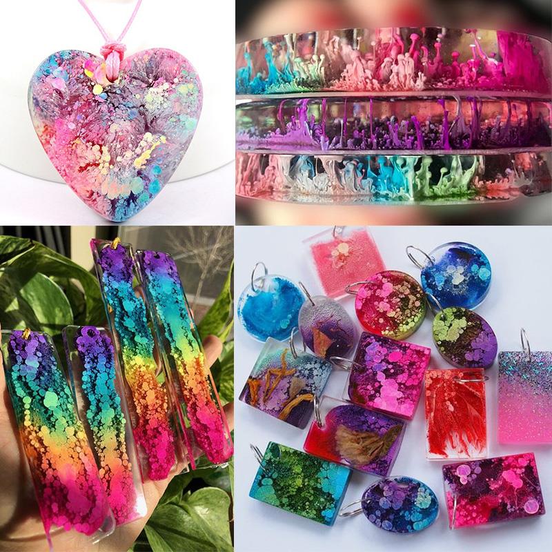 24 Color 10ml Art Ink Alcohol  – Resin Dye Alcohol recenzja i cena