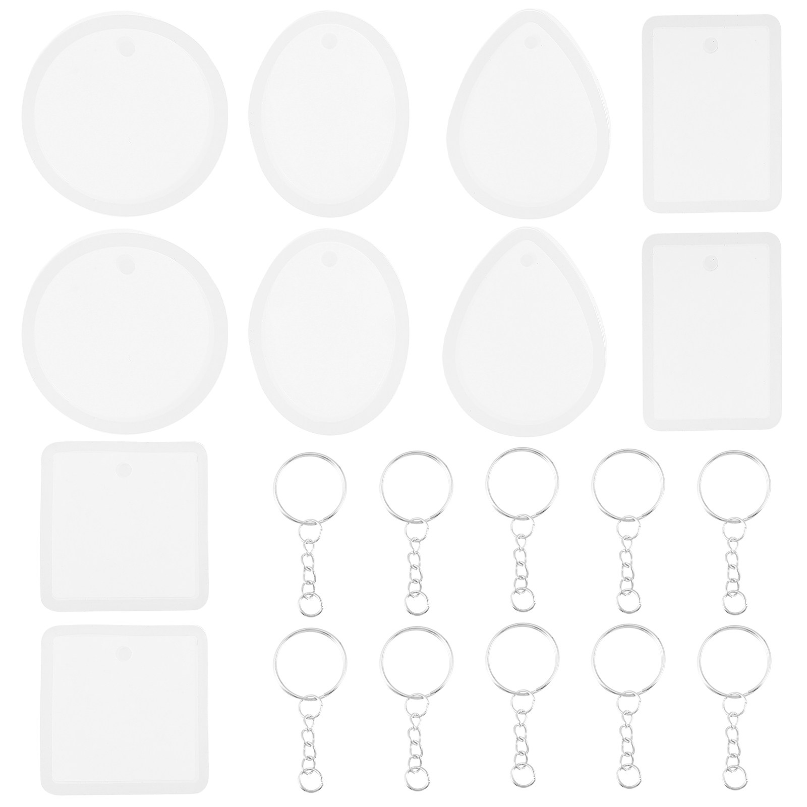 10pcs Diy Keychain Pendant Cha – Resin Crafts recenzja i cena