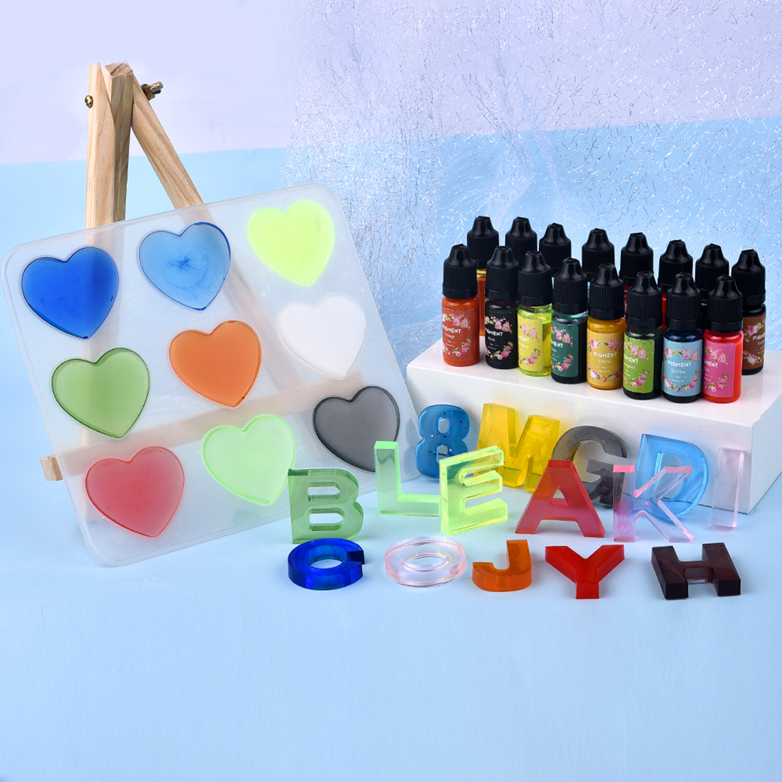 1 Set Resin Pigment Kit Art In – Resin Dye Alcohol recenzja i cena