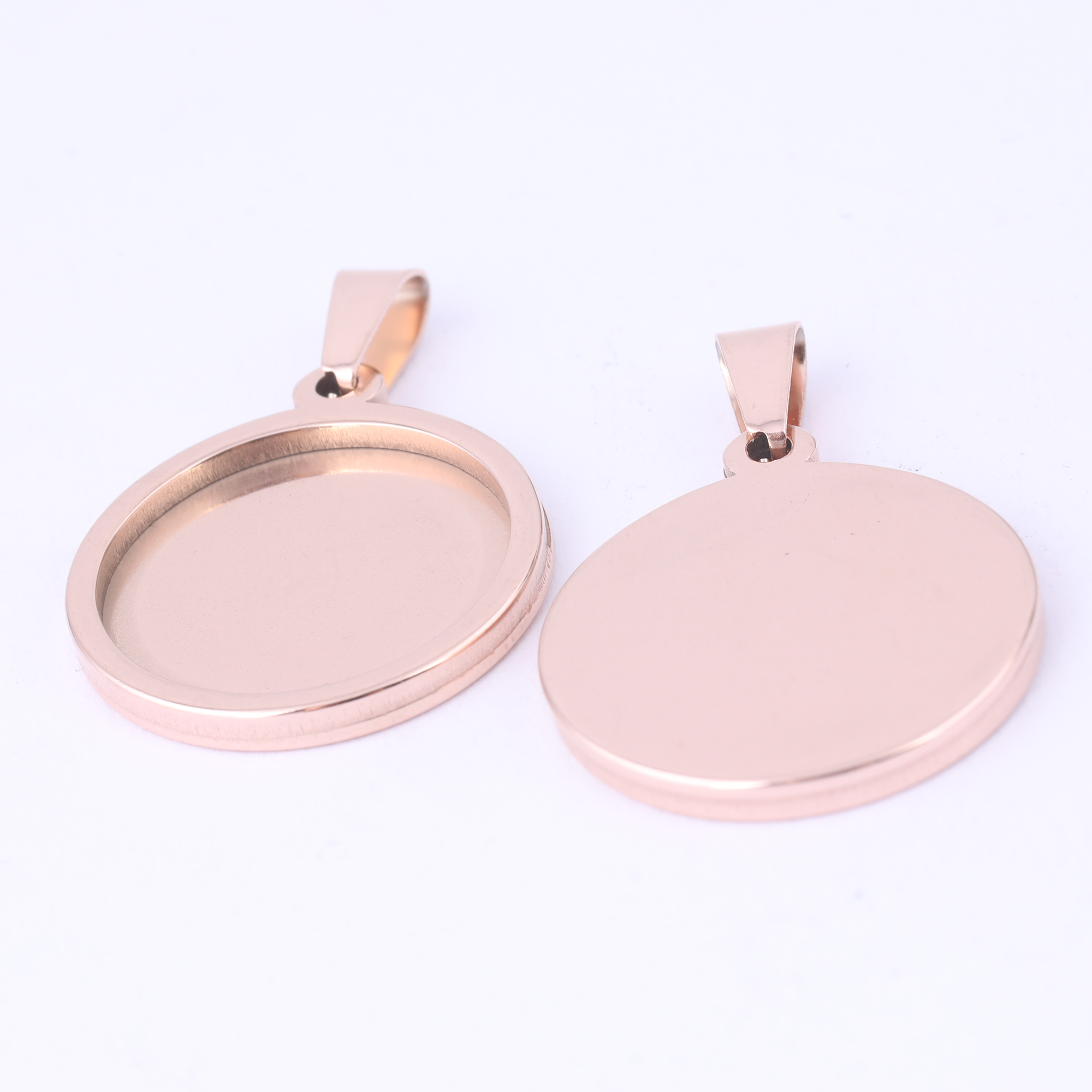 5pcs Stainless Steel 16mm 18mm – Bezels Set Pendant recenzja i cena