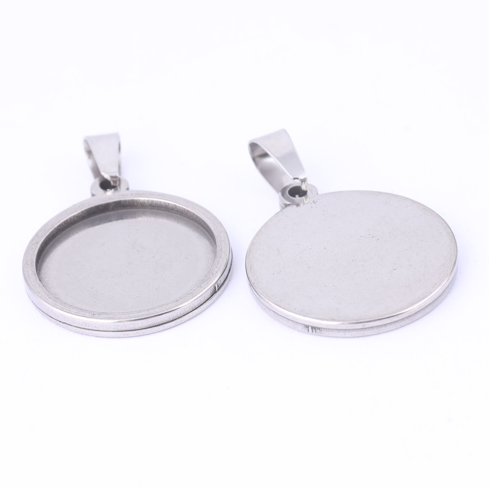 5pcs Stainless Steel 16mm 18mm – Bezels Set Pendant recenzja i cena