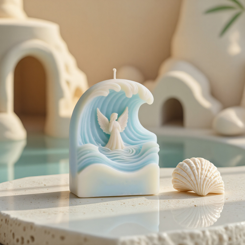 2pcs Wave Angel Silicone Mold  – Resin Ocean Wave Mold recenzja i cena