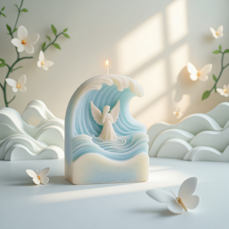 2pcs Wave Angel Silicone Mold  – Resin Ocean Wave Mold recenzja i cena